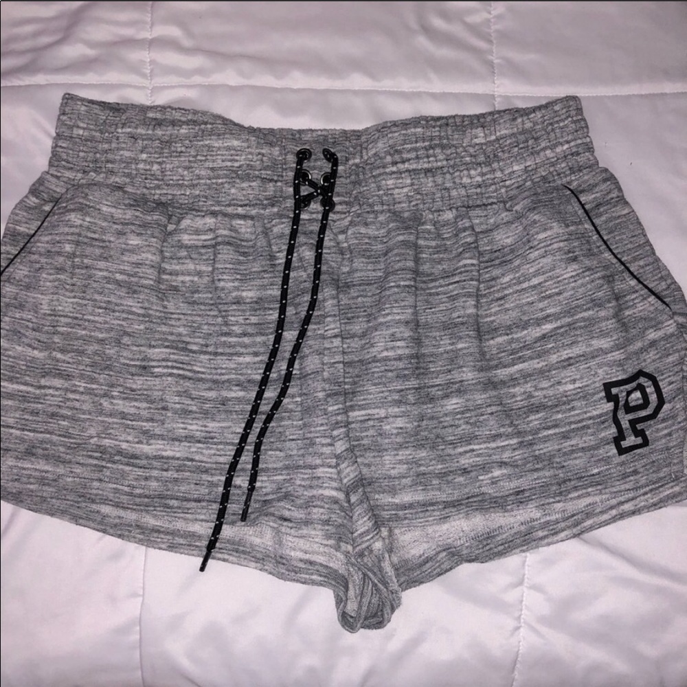 PINK grey shorts